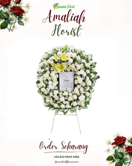 Krans Bunga Duka Logas Tanah Darat